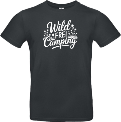 Camper T-Shirt: Wild Frei Camping